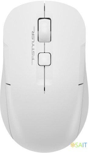 Мышь A4Tech Fstyler FG16C Air белый оптическая 2000dpi беспров. USB для ноутбука 3but (FG16C AIR WHITE)