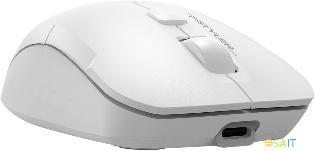 Мышь A4Tech Fstyler FG16C Air белый оптическая 2000dpi беспров. USB для ноутбука 3but (FG16C AIR WHITE)