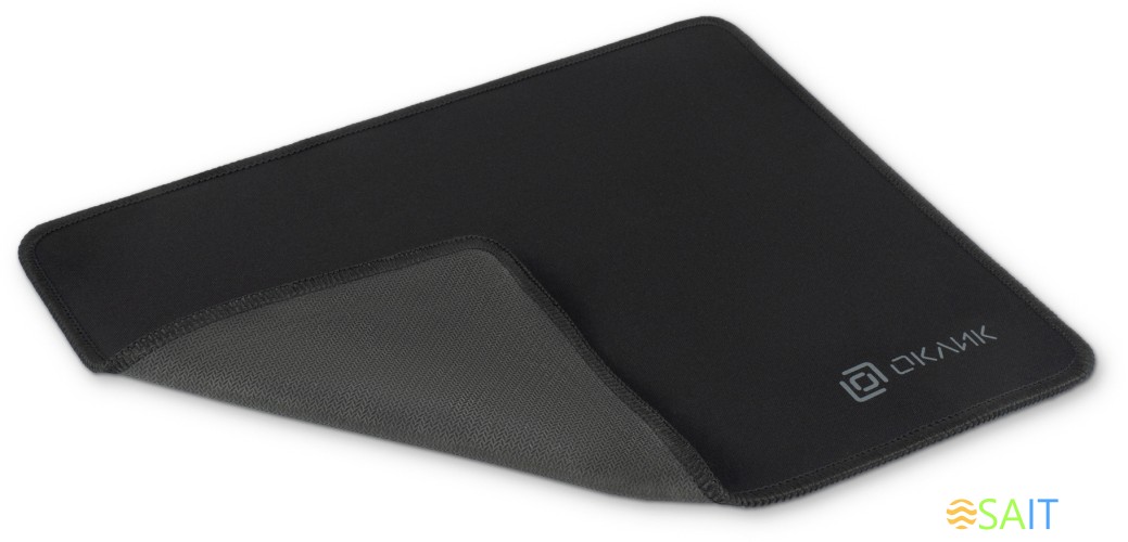 Коврик для мыши Оклик OK-T250 Мини черный 250x200x2мм