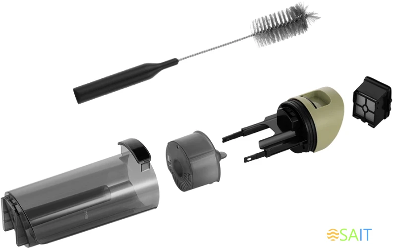 Пылесос моющий Kitfort КТ-5238-1 125Вт зеленый/черный