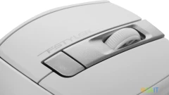 Мышь A4Tech Fstyler FG35S серебристый/белый оптическая 2000dpi silent беспров. USB 5but (FG35S USB SILVER)