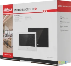 Видеодомофон Dahua DHI-VTH2621G-P черный