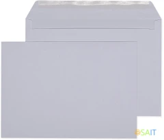 Конверт Silwerhof Eco 160 C4 229x324мм белый клеевой слой 90г/м2 (pack:500pcs)