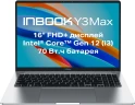 Ноутбук Infinix Inbook Y3 Max YL613 Core i5 1235U 16Gb SSD512Gb Intel Iris Xe graphics 16" IPS FHD (1920x1200) Free DOS silver WiFi BT Cam (71008301570)