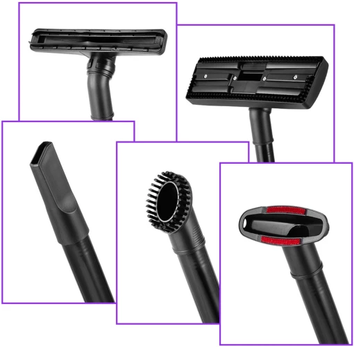 Пылесос Kitfort КТ-5144 1200Вт черный/фиолетовый