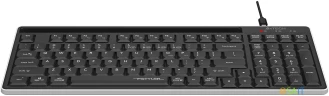 Клавиатура A4Tech Fstyler FBX70C черный USB беспроводная BT/Radio slim Multimedia (FBX70C)