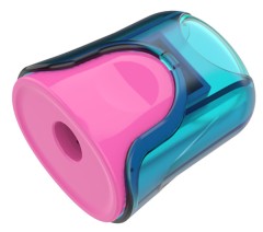 Точилка для карандашей ручная Deli ER01000 U-touch 1 отверстие пластик ассорти дисплей