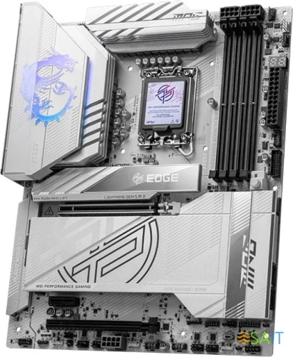 Материнская плата MSI MPG Z890 EDGE TI WIFI Soc-1851 Intel Z890 4xDDR5 ATX AC`97 8ch(7.1) 5Gigabit RAID+HDMI