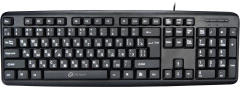 Клавиатура Оклик 180V2 черный USB (1185956)