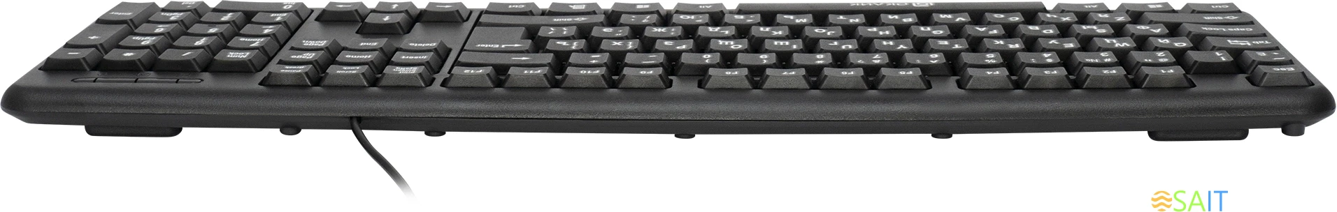 Клавиатура Оклик 180V2 черный USB (1185956)