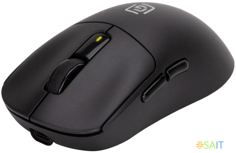 Мышь Оклик 800GMW черный оптическая 10000dpi беспров. BT/Radio USB для ноутбука 6but