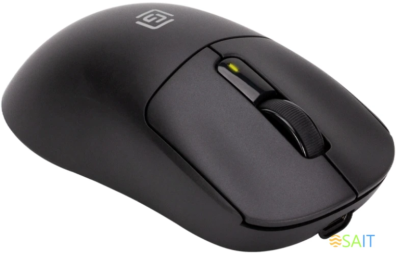 Мышь Оклик 800GMW черный оптическая 10000dpi беспров. BT/Radio USB для ноутбука 6but