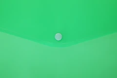 Конверт на кнопке Бюрократ -PKA3 A3 пластик 0.18мм ассорти карман для визитки