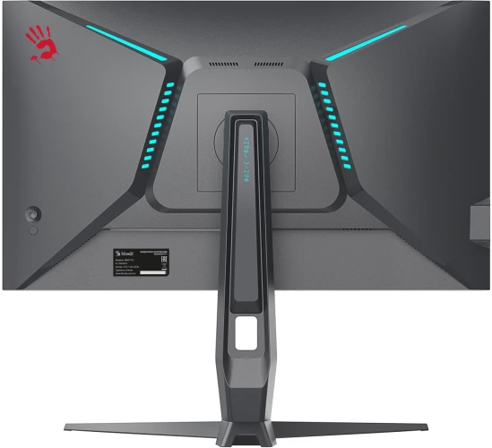 Монитор Bloody 27" MN271Q серый IPS LED 1ms 16:9 HDMI M/M матовая HAS Piv 320cd 178гр/178гр 2560x1440 180Hz G-Sync DP 2K USB 5.1кг