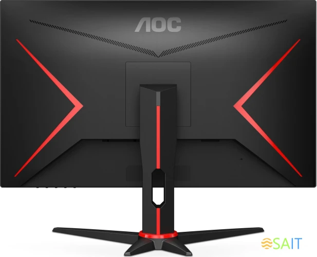 Монитор AOC 27" Q27G2E черный/красный VA LED 1ms 16:9 HDMI матовая 3000:1 250cd 178гр/178гр 2560x1440 155Hz FreeSync Premium DP 2K 4.43кг