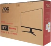 Монитор AOC 27" Q27G2E черный/красный VA LED 1ms 16:9 HDMI матовая 3000:1 250cd 178гр/178гр 2560x1440 155Hz FreeSync Premium DP 2K 4.43кг