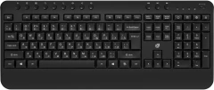 Клавиатура Оклик K257W черный USB беспроводная Multimedia (подставка для запястий) (2070286)