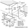 Встраиваемая электрическая духовка BOSCH Встраиваемый духовой шкаф BOSCH HBG7764B1