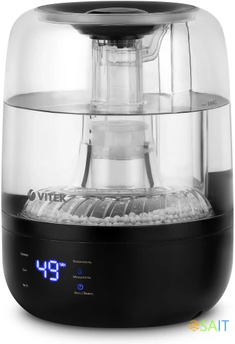 Увлажнитель воздуха Vitek VT-2352 25Вт (ультразвуковой) черный