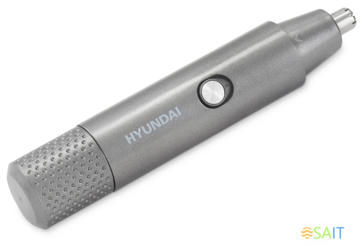 Триммер Hyundai H-HT6010 графитовый/черный (насадок в компл:3шт)