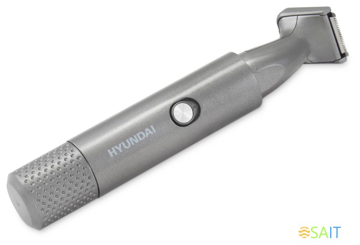 Триммер Hyundai H-HT6010 графитовый/черный (насадок в компл:3шт)