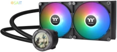 Система водяного охлаждения Thermaltake TH280 V2 Ultra ARGB Soc-AM5/AM4/1200/1700/1851 черный 4-pin 34.7dB Al+Cu LCD Ret (CL-W385-PL14SW-A)