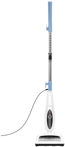 Швабра паровая Kitfort КТ-3912 1300Вт белый/голубой