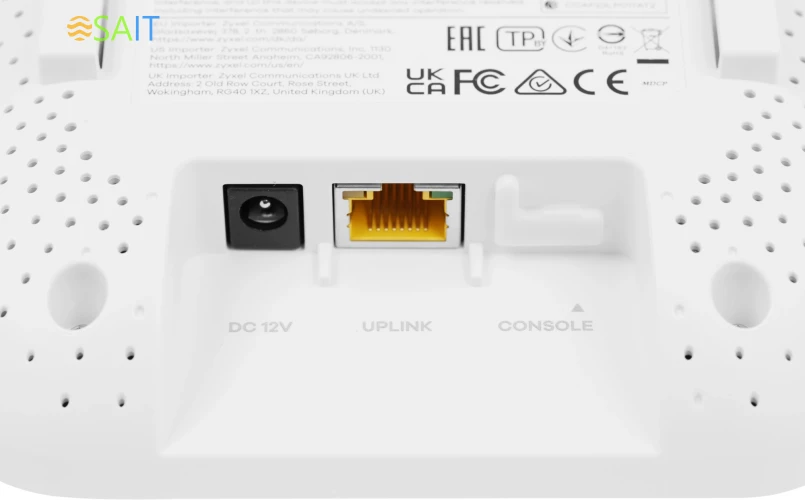 Точка доступа Zyxel NebulaFlex NWA90AX Pro (NWA90AXPRO-EU0102F) AX3000 10/100/1000/2500BASE-T белый