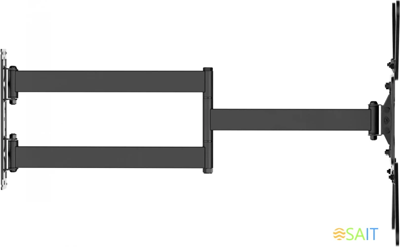 Кронштейн для телевизора Ultramounts UM960 черный 23"-65" макс.35кг настенный поворот и наклон