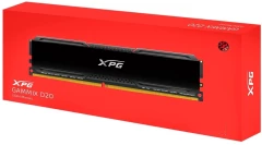 Память DDR4 8GB 3600MHz A-Data AX4U36008G18I-CBK20 XPG Gammix D20 RTL Gaming PC4-28800 CL18 DIMM 288-pin 1.35В single rank с радиатором Ret