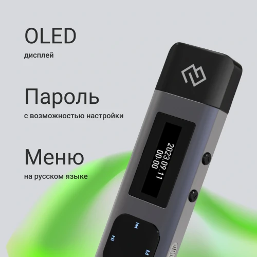 Диктофон Цифровой Digma DiVoice RV50 8Gb черный