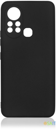 Чехол (клип-кейс) DF для Infinix Hot 11s inCase-02 черный (DF INCASE-02 (BLACK))