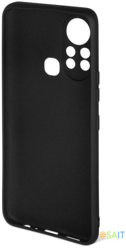 Чехол (клип-кейс) DF для Infinix Hot 11s inCase-02 черный (DF INCASE-02 (BLACK))