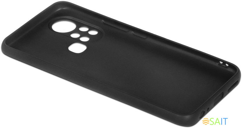 Чехол (клип-кейс) DF для Infinix Hot 11s inCase-02 черный (DF INCASE-02 (BLACK))