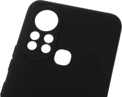 Чехол (клип-кейс) DF для Infinix Hot 11s inCase-02 черный (DF INCASE-02 (BLACK))