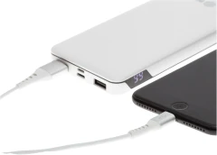 Кабель Cactus CS-LG.USB.A-0.8 USB (m)-Lightning (m) 0.8м белый блистер