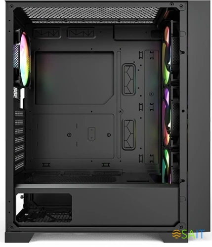 Корпус Montech Air 1000 Premium черный без БП ATX 1x120mm 3x140mm 1xUSB2.0 2xUSB3.0 audio bott PSU