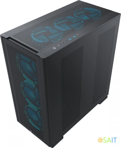 Корпус Formula Air Power G5 EX черный без БП ATX 5x120mm 3x140mm 2xUSB3.0 audio bott PSU