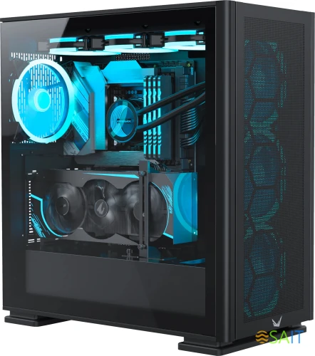 Корпус Formula Air Power G5 EX черный без БП ATX 5x120mm 3x140mm 2xUSB3.0 audio bott PSU