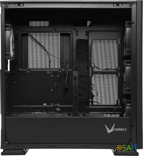 Корпус Formula Air Power G5 EX черный без БП ATX 5x120mm 3x140mm 2xUSB3.0 audio bott PSU