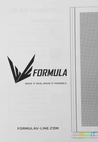 Корпус Formula Air Power G5 EX черный без БП ATX 5x120mm 3x140mm 2xUSB3.0 audio bott PSU