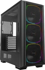 Корпус Montech Sky Two GX черный без БП ATX 10x120mm 5x140mm 2xUSB3.0 audio bott PSU
