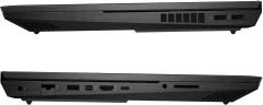 Ноутбук HP Omen 17-cm2006ci Core i7 13700HX 16Gb SSD1Tb NVIDIA GeForce RTX4070 8Gb 17.3" IPS QHD (2560x1440) FreeDOS black WiFi BT Cam (A1AB9EA)