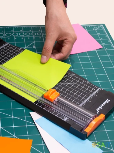 Резак дисковый Silwerhof Create A4/10лист./380мм/ручн.прижим