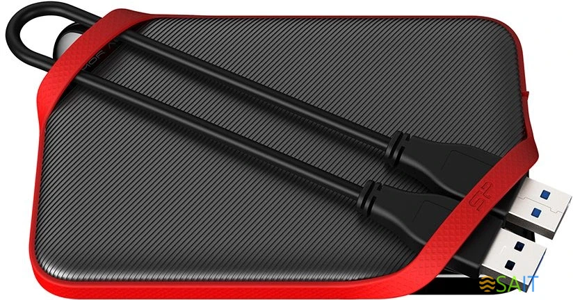 Жесткий диск Silicon Power USB3.0 4TB SP040TBPHD62LS3K Armor A62 2.5" черный