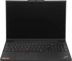 Ноутбук Lenovo ThinkPad E16 G2 Ryzen 7 7735HS 16Gb SSD512Gb AMD Radeon 680M 16" IPS WUXGA (1920x1200) без ОС black WiFi BT Cam (21M5S09E00)