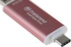 Накопитель SSD Transcend USB-C 512GB TS512GESD310P розовый USB-A