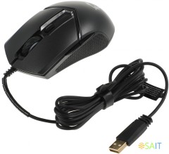 Мышь MSI Clutch GM30 черный оптическая 6200dpi USB2.0 6but (S12-0401850-D22)