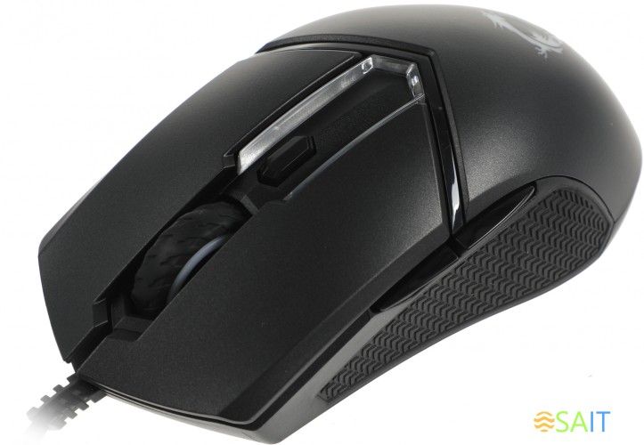 Мышь MSI Clutch GM30 черный оптическая 6200dpi USB2.0 6but (S12-0401850-D22)