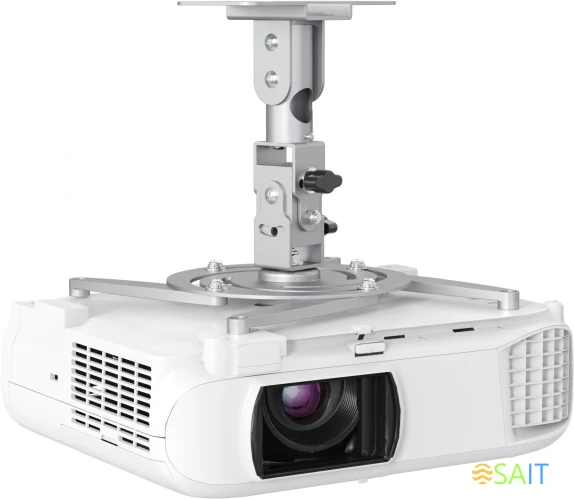 Кронштейн для проектора Cactus CS-VM-PR04-AL серебристый макс.22кг потолочный поворот и наклон